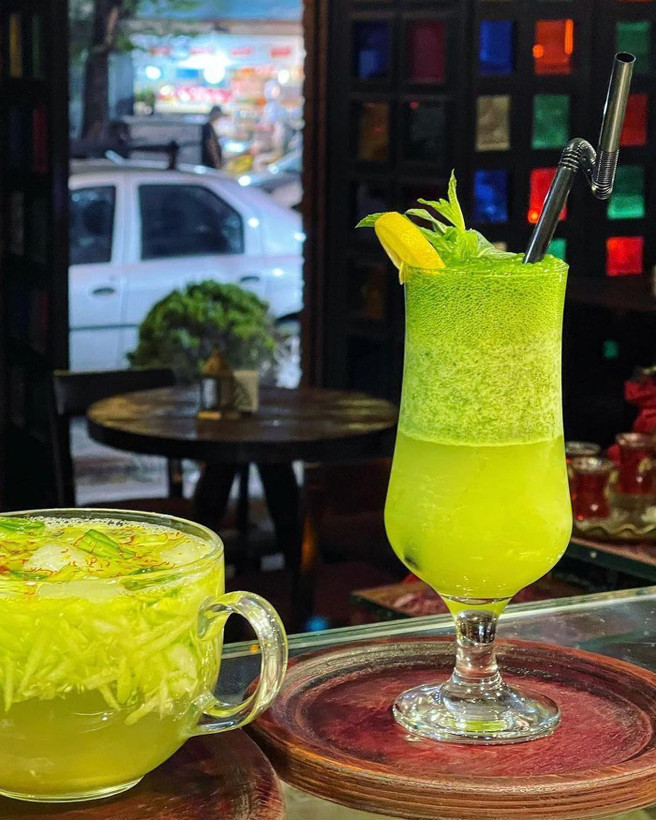 گیلاس خوری بلوری ۶ تایی پاشاباغچه
