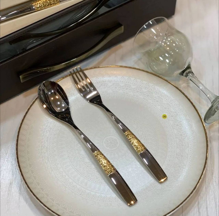 قاشق چنگال۳۰ نفره استیل