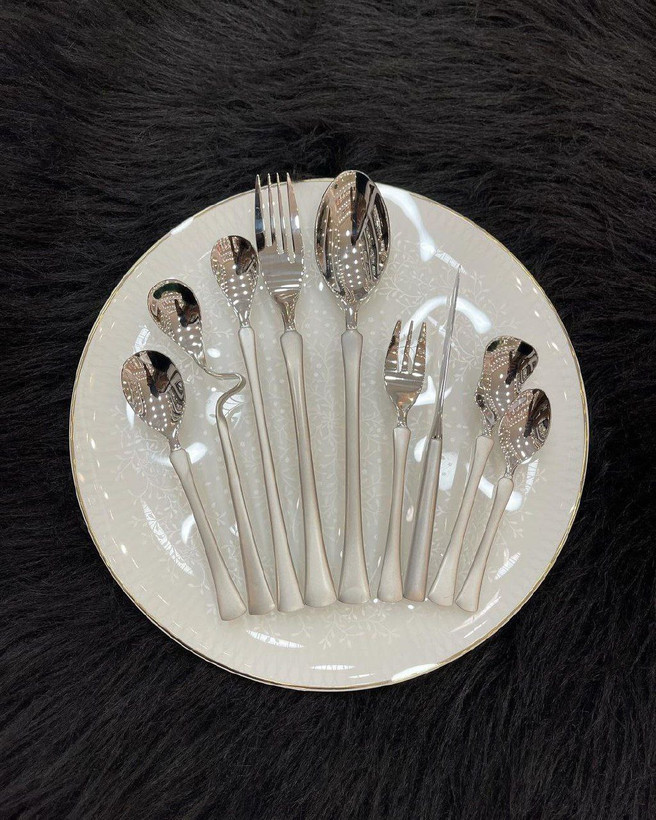 قاشق چنگال۳۰ نفره استیل